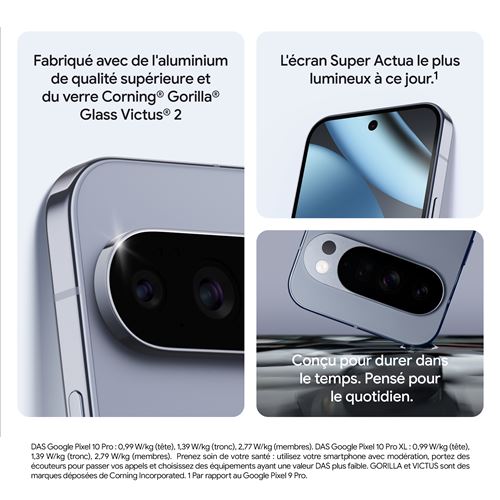 GOOGLE PIXEL 10 PRO – 128Go / 16Go RAM